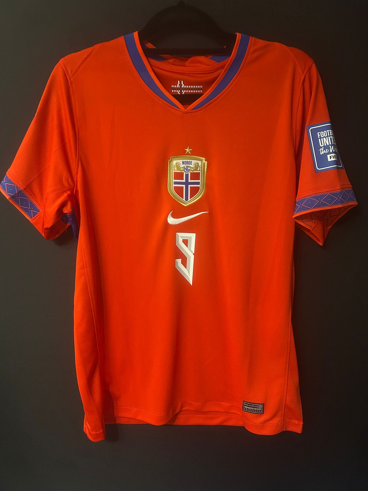 Noorwegen Thuisshirt 2025/26 Haaland