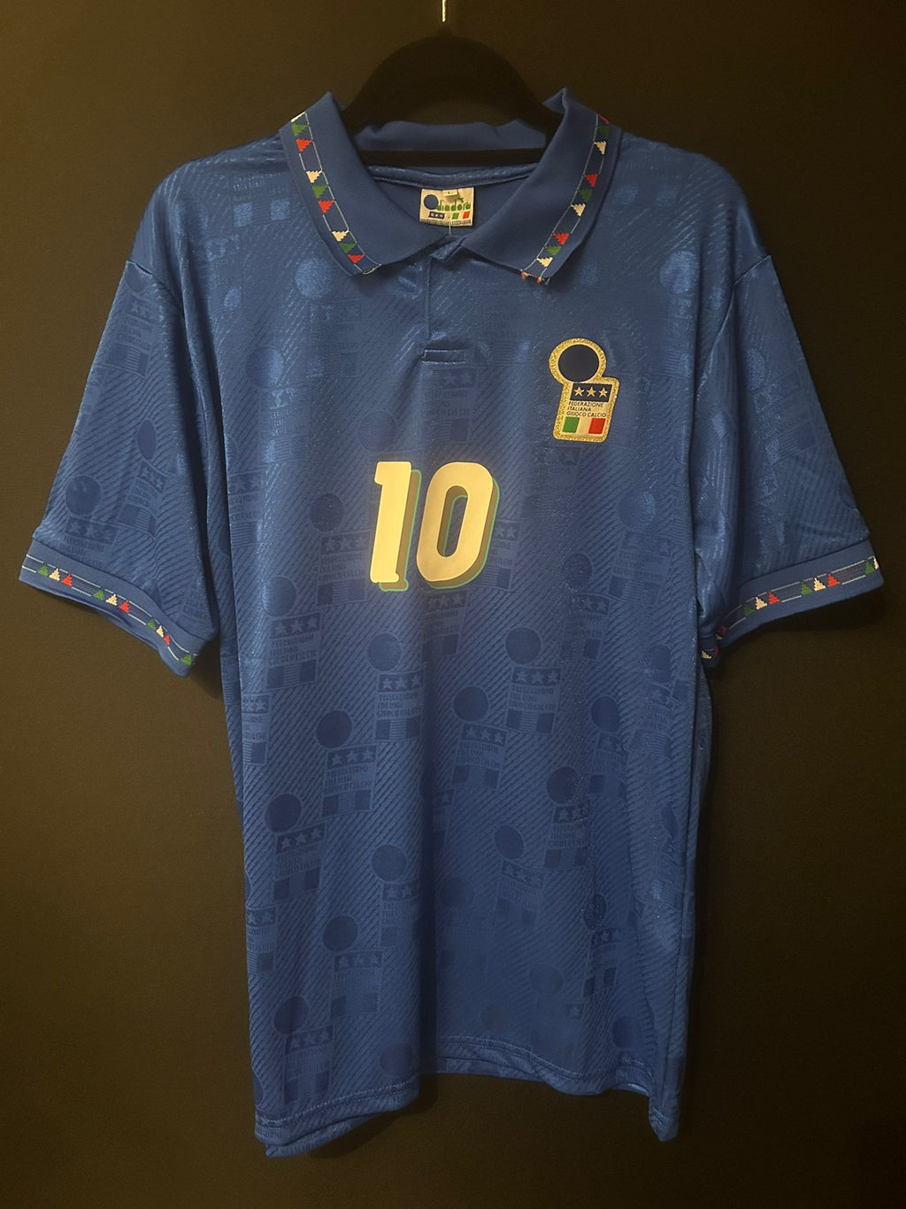 Italië WK Thuisshirt 1982 R.Baggio