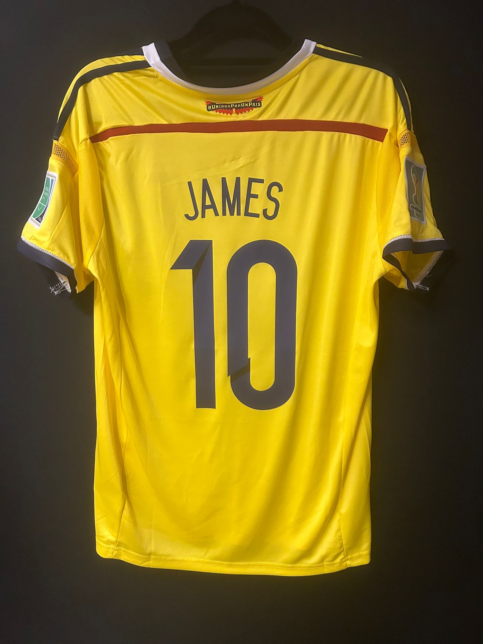 Colombia WK 2014 Thuisshirt James Rodríguez
