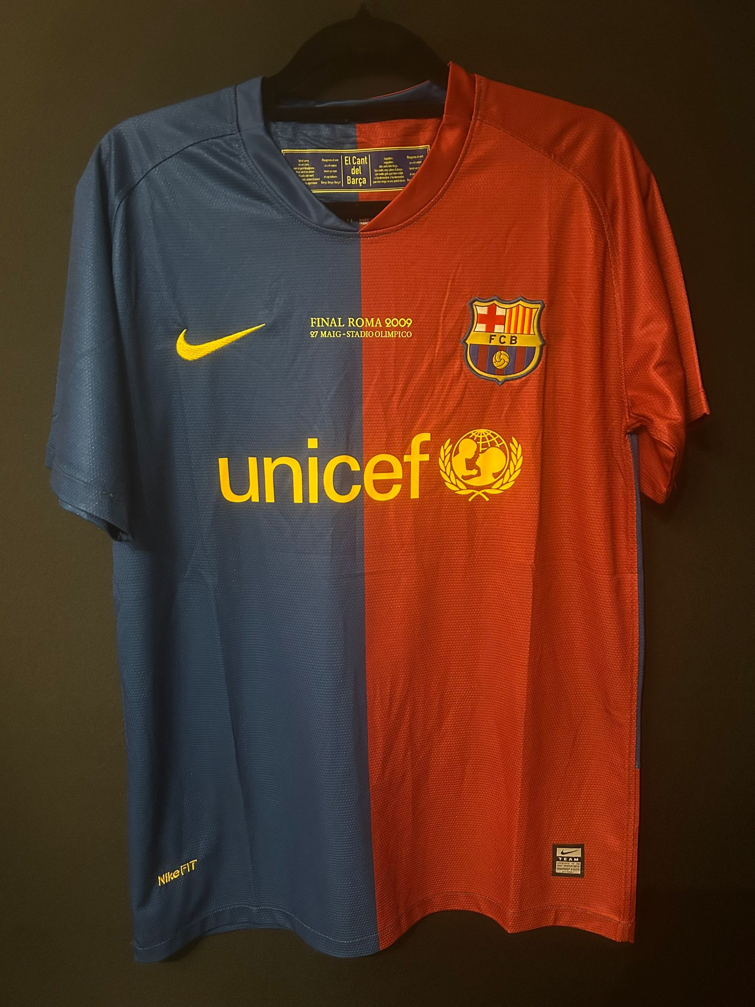 FC Barcelona Thuisshirt CL Finale 2009 Xavi
