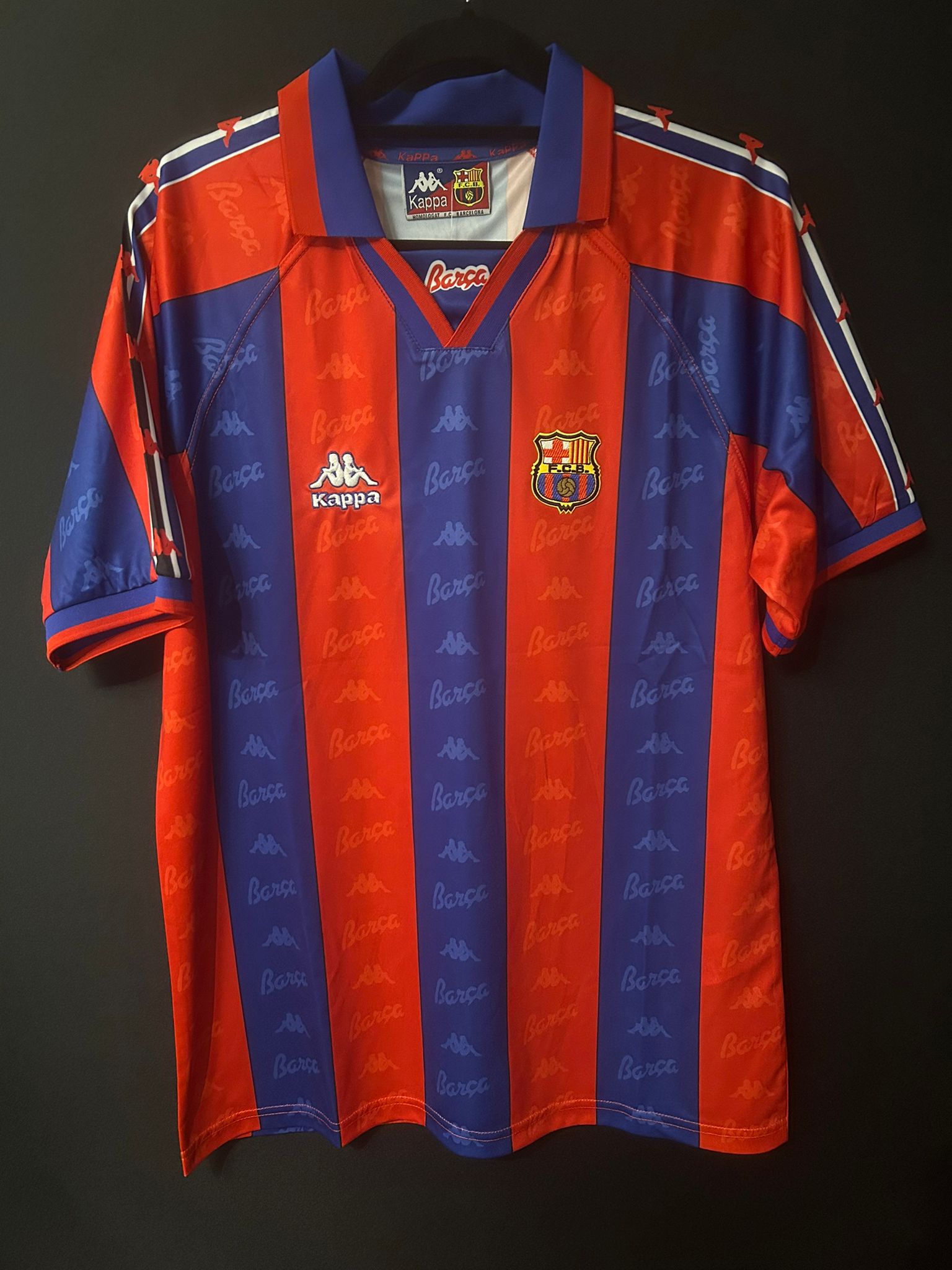 FC Barcelona Thuisshirt 1996/7 Ronaldo
