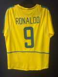 Brazilië WK 2002 Thuisshirt Ronaldo