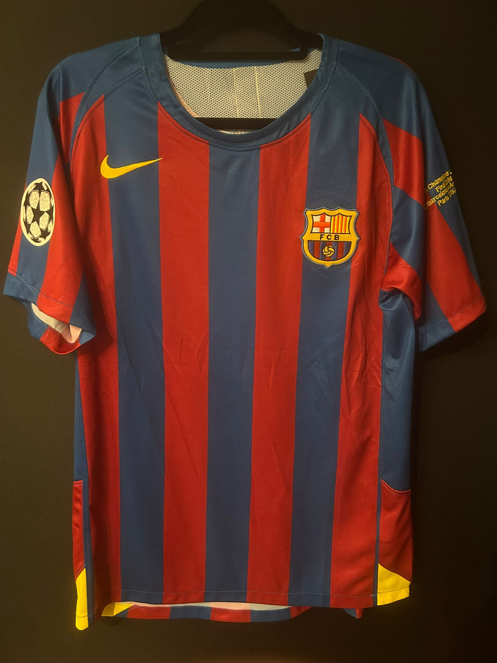 FC Barcelona Thuisshirt CL Finale 2006 Eto'o