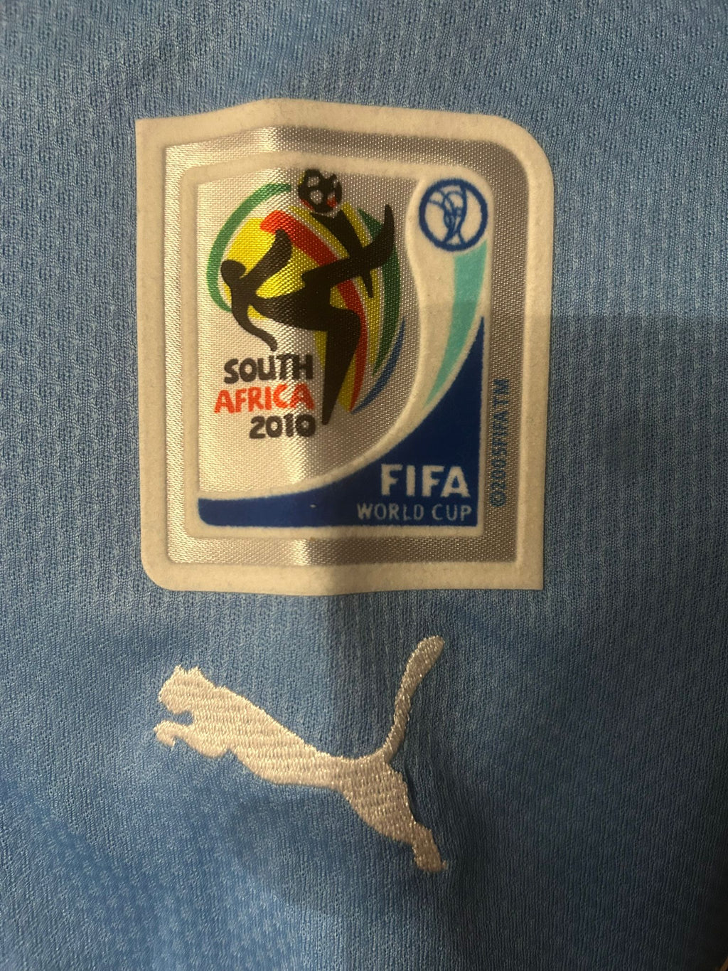 Uruguay WK 2010 Thuisshirt Luis Suárez