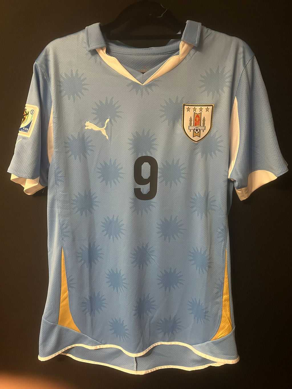 Uruguay WK 2010 Thuisshirt Luis Suárez
